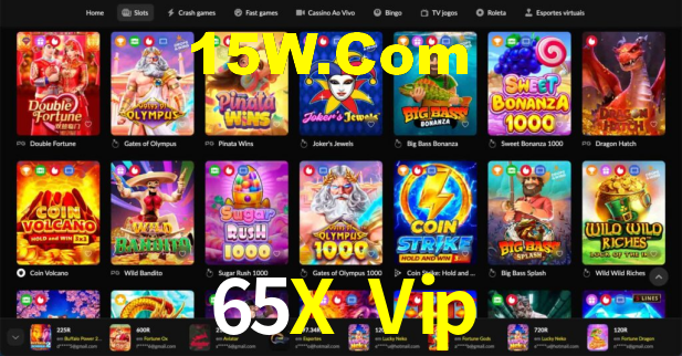 Descubra a Magia dos Jogos de Arcade no 65X Vip